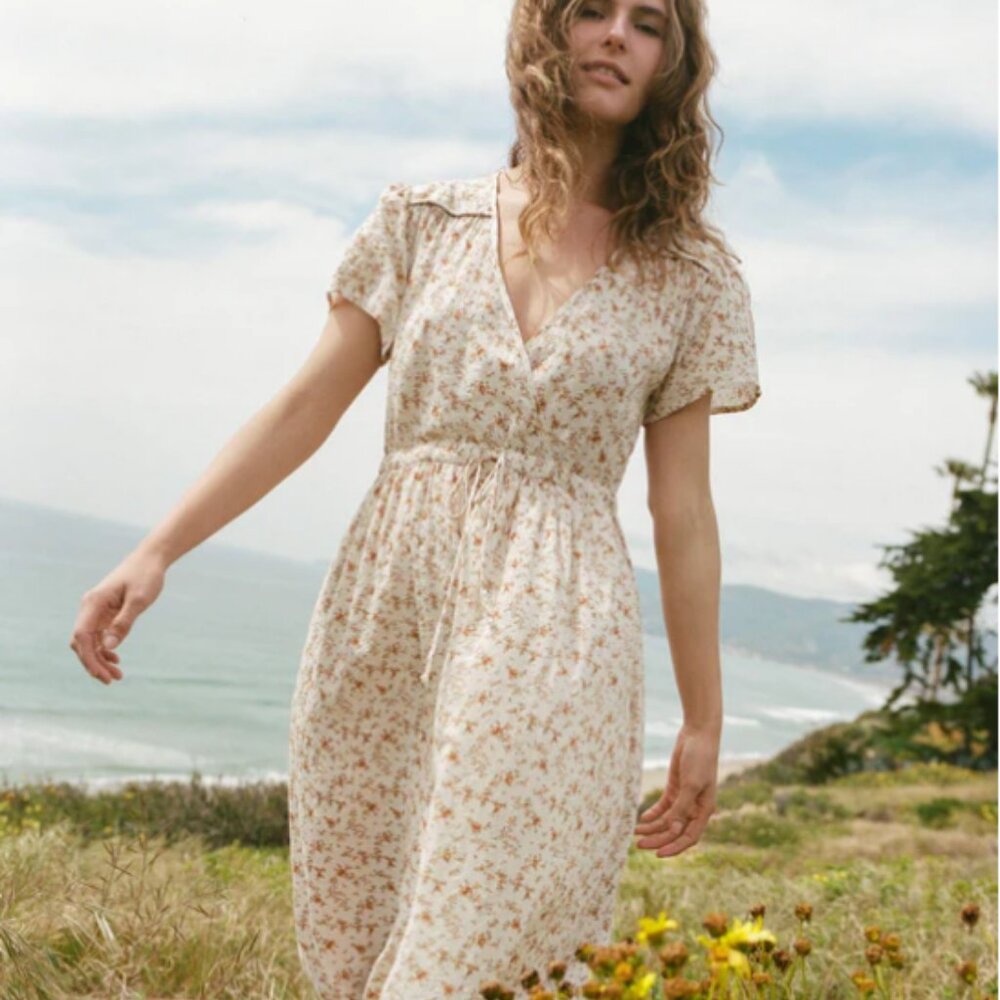 CHRISTY DAWN The Dawn Dress Floral Cream - Picture 4 of 16